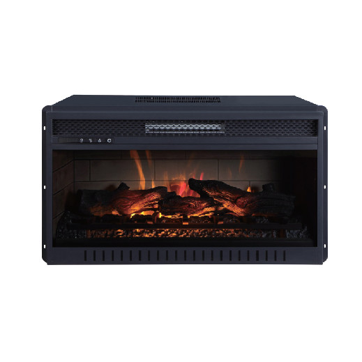 30" Flat front electric fireplace