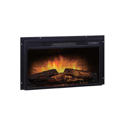 23" Etra thin flat front electric fireplace
