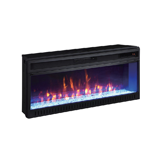 42" Flat front electric fireplace